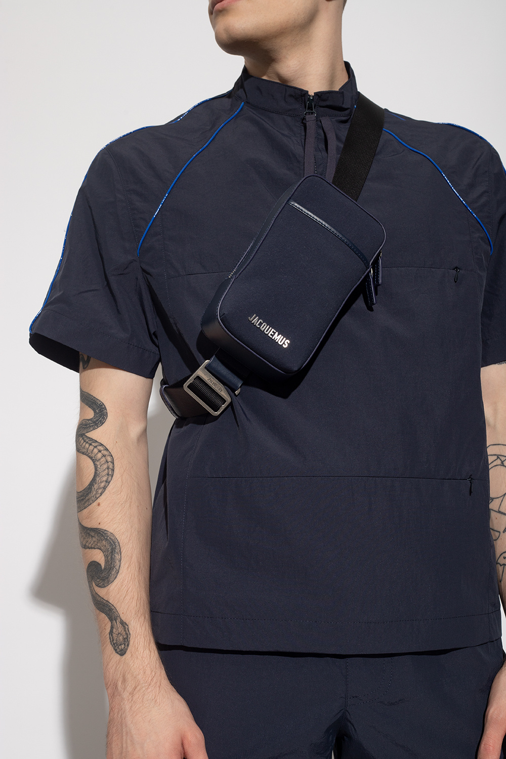 Navy blue 'Le Giardino' shoulder bag Jacquemus - Vitkac Canada